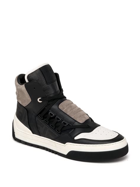 new men's fendi sneakers|Fendi high top sneakers men's.